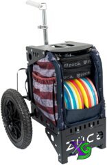 Zuca Dynamic Discs Compact Cart - Stars & Stripes
